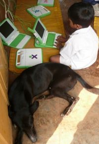 OLPC site in India